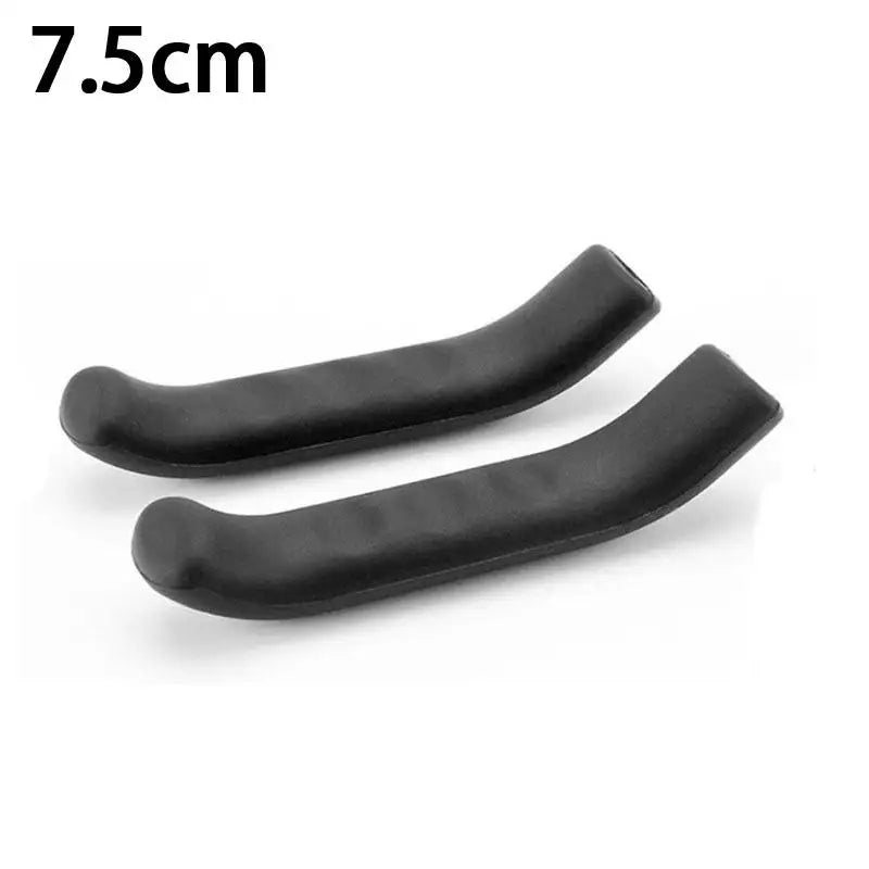 Silicone Bike Brake Lever Cover Non Slip Handle Protector Durable Bicycle Accessory for and Road Riding Safety Vue one size Black