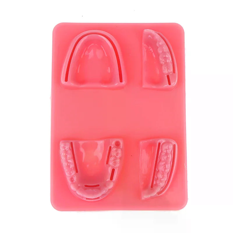 Dental Gum Skin Suture Surgical Practice Medical Skin Suture Pad Lab Model Silicone Periodontitis Suture Model Training Kit Vue