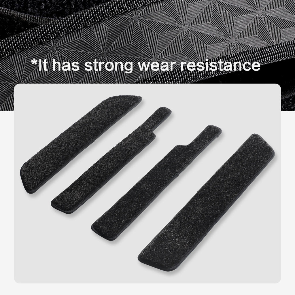 for Mitsubishi DELICA D:5 d5 2022-2024 Car Door Sill Protect Carpet Floor Mats Foot Pads Non-Slip Front Rear Pad 4pcs/Set Vue