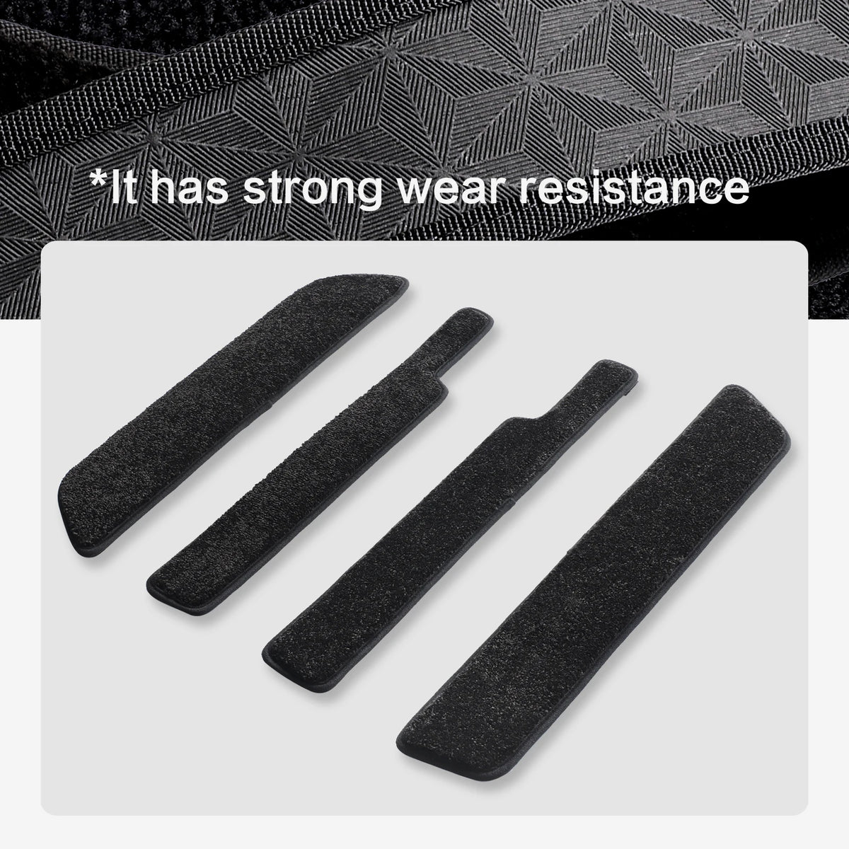 for Mitsubishi DELICA D:5 d5 2022-2024 Car Door Sill Protect Carpet Floor Mats Foot Pads Non-Slip Front Rear Pad 4pcs/Set Vue