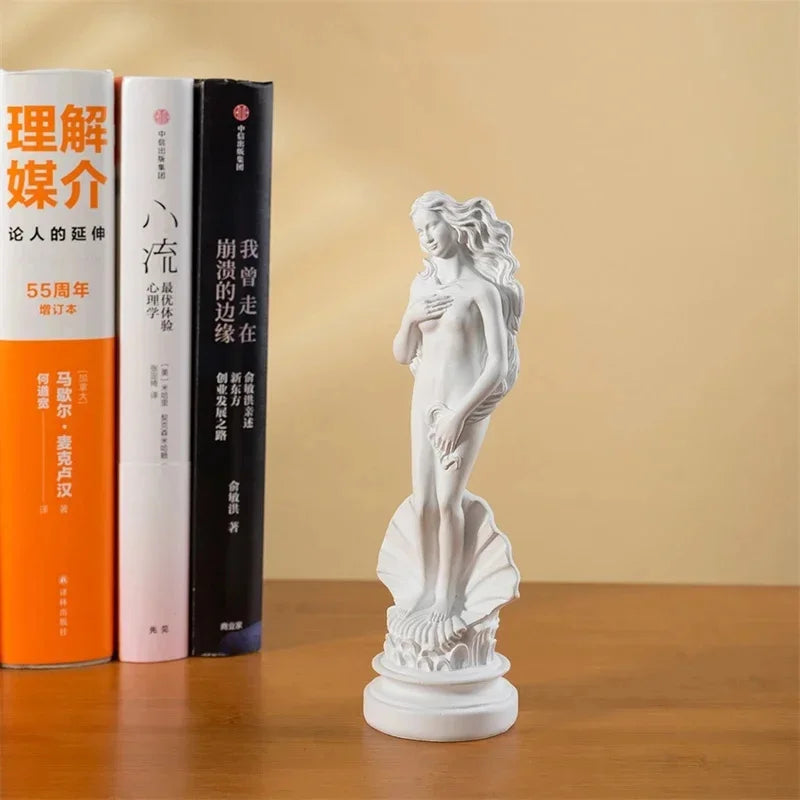 Classical Greek Goddess Statue Resin Figurine Home Decor Sculpture Table Centerpiece For Her Anniversary Gift Elegant Romantic Vue