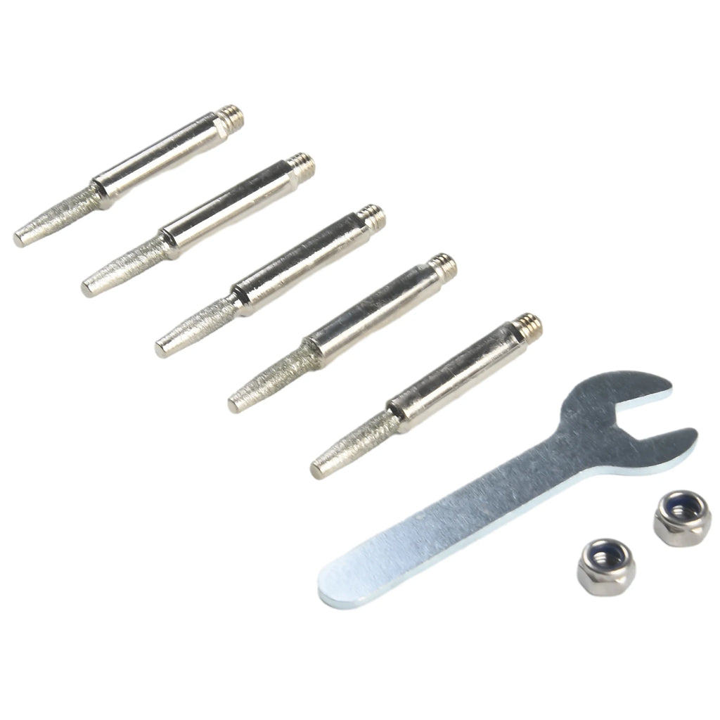 Chainsaw Sharpener Emery Grinding Head Set 4–5.5mm Kit Chainsaw Sharpening Kit Vue