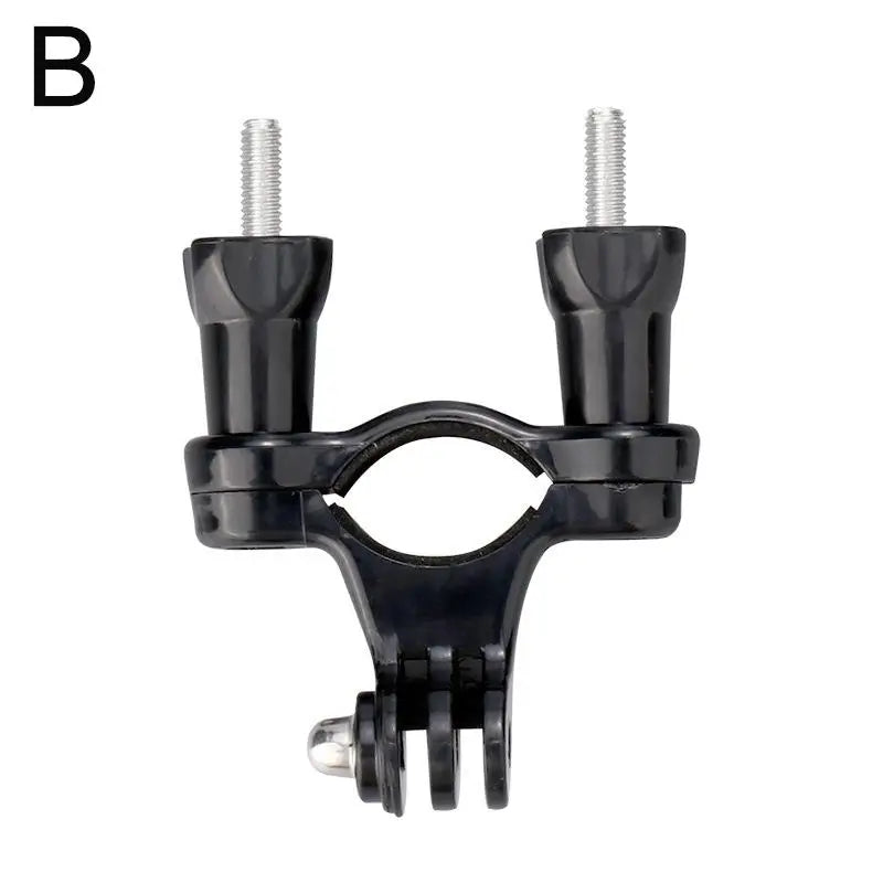 Bike Handlebar Seatpost Mount Adjustable Pivot Arm Metal Clamp Bracket For Sports Camera Cycling Accessories Vue B