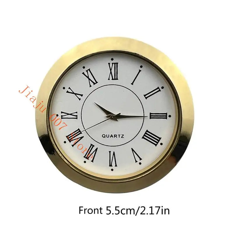 55mm Clock Head Insert with Numerals | Home & School Décor Clock Insert Vue