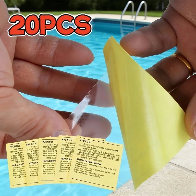 Ultimate 20-Patch Waterproof Transparent Tents Swim Rings Sleeping Vue YELLOW
