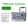 PWM Solar Charge Controller Bluetooth WiFi 12V 24V LCD 60A Solar Charge Controller Vue WIFI bluetooth 10A