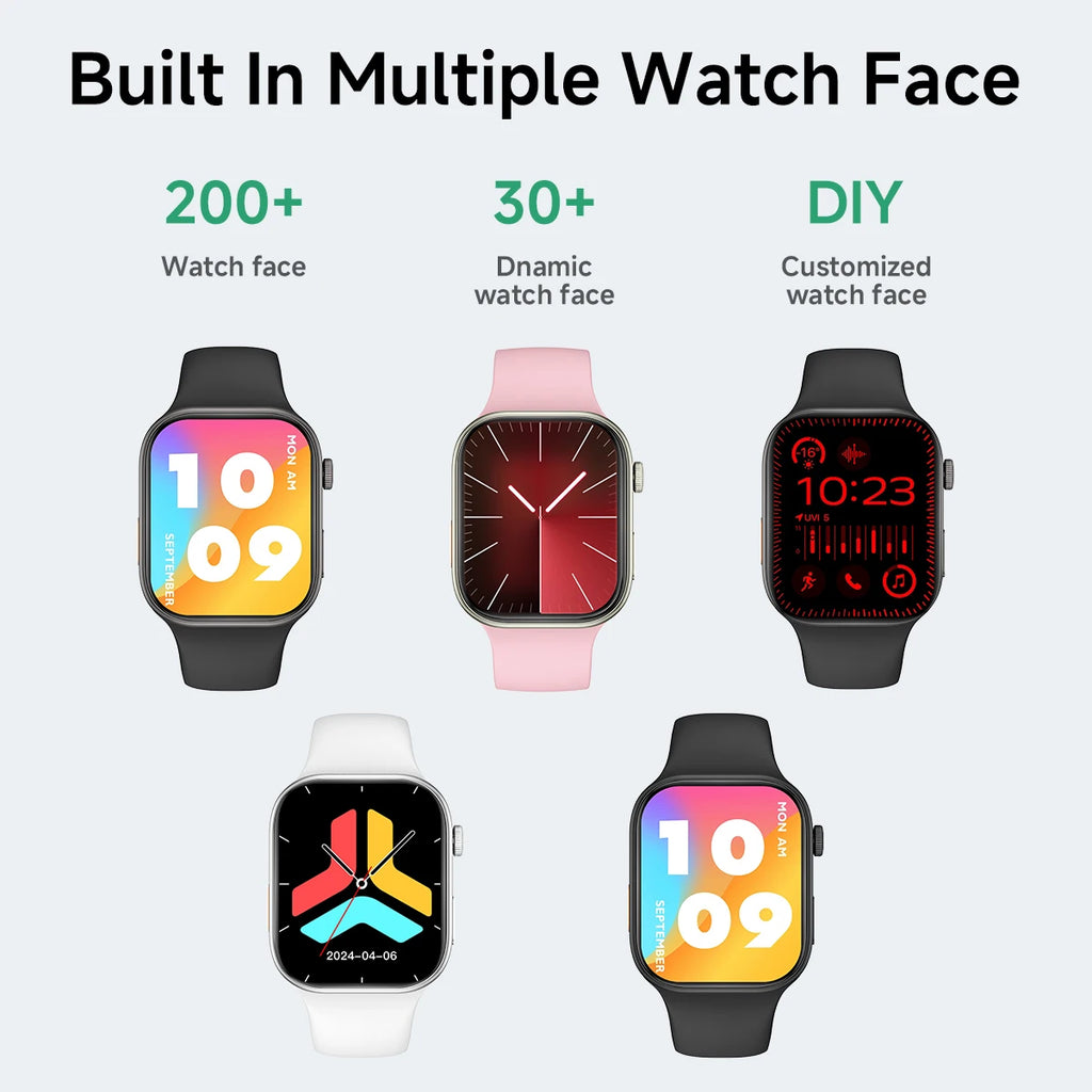 NEW Smartwatch 1.83"HD Screen Sleep&Health Monitoring Bluetooth Call Multi-Sport Modes Fashion Smart Watches For Women Men Gift Vue