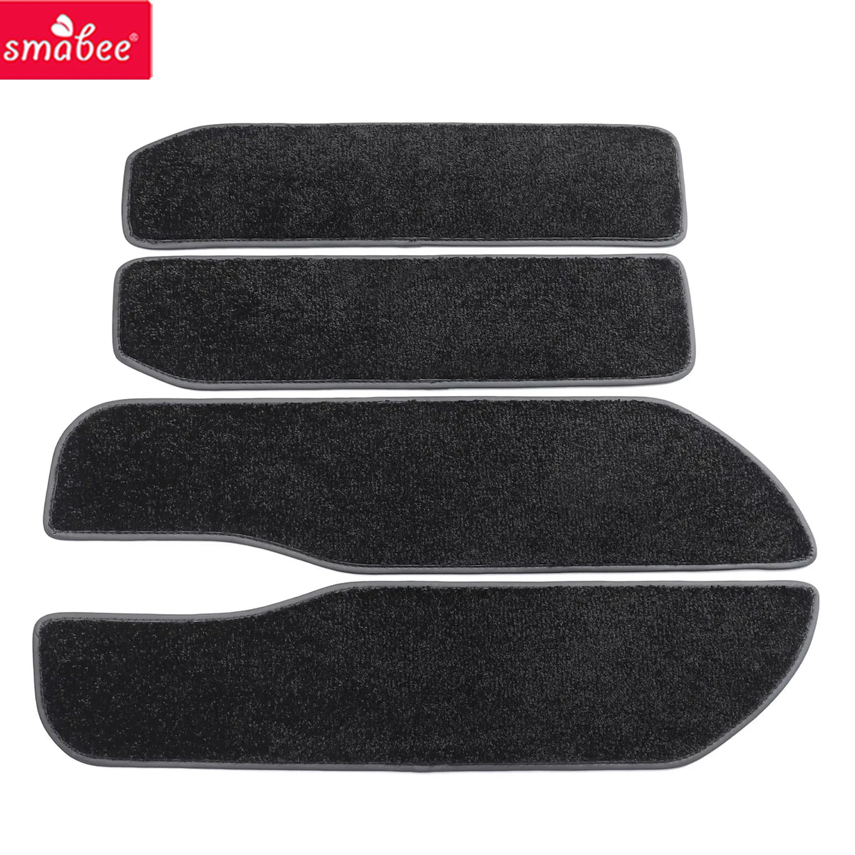Smabee for Toyota ALPHARD Vellfire 30 Series AH30 Non-Slip Front Rear Door Pedal Carpets Car Floor Mats Foot Pads Accessories Vue