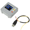 1.77 Inch Voltage Internal Resistance Tester AC 4-Wire Method Electronic Load Tester 0.001-60V 0.1m-6.999Ω 99 Groups Data Record Vue Test Stand