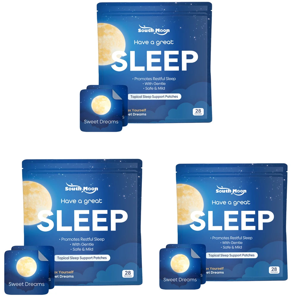 Sleep Care Patches | Natural Daily Gentle Nighttime Soothing Care for Peaceful & Restful Sleep, Convenient Portable Design Vue 3boxed