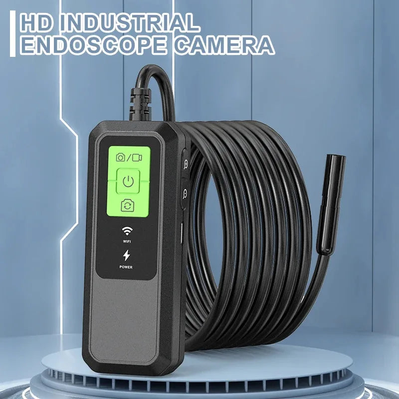 2K HD WiFi Borescope Inspection Camera – IP67 Waterproof, iOS & Android WiFi Inspection Camera Vue