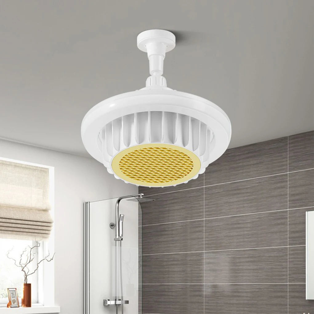 600W E27 Heating Ceiling Fan Light | Remote Control & Dimmable LED Heating Ceiling Fan Light Vue