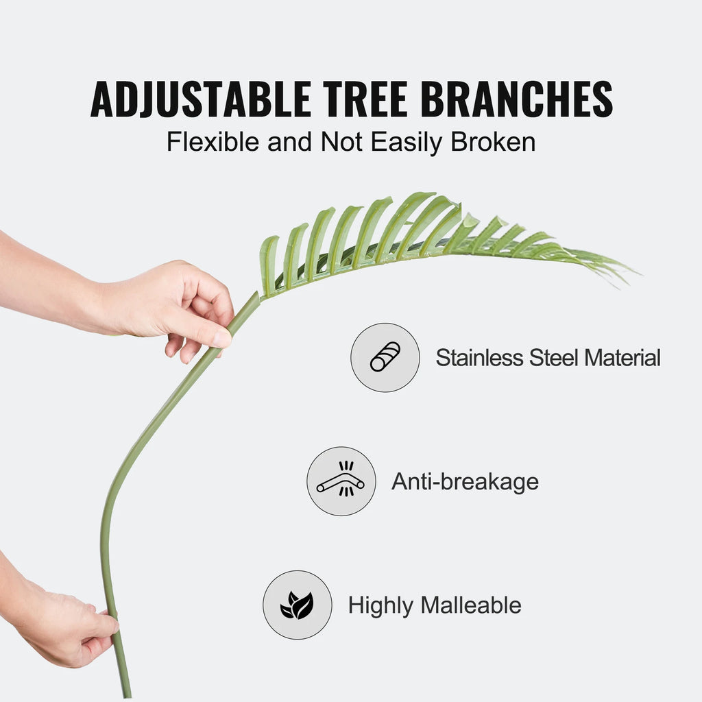 Artificial Palm Tree 4/5/6 FT Faux Plant – Anti-Tip PE Base Artificial Palm Tree Vue