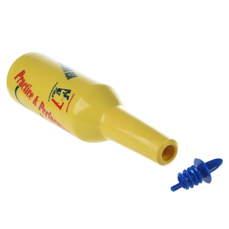 ABKW-3X Flair Bartender Bartending Practice Bar Pub Bottle Wine Cocktail Shaker - Yellow Vue