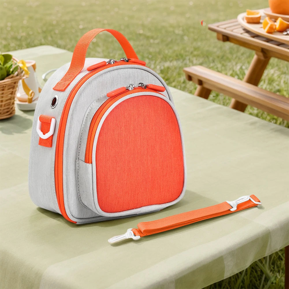 Carrying Case for Yoto Mini (2024 Edition) Travel Storage Bag Card Holder Hold Up To 30 Cards Organizer Bag with Shoulder Strap Vue