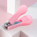 vvocci Anti Stainless Steel Nail Clipper Baby Care Baby Pinch Nail Repair Knife Baby Nail Clipper Newborn Bebes Accesorios Vue B385 -pink 1pcs