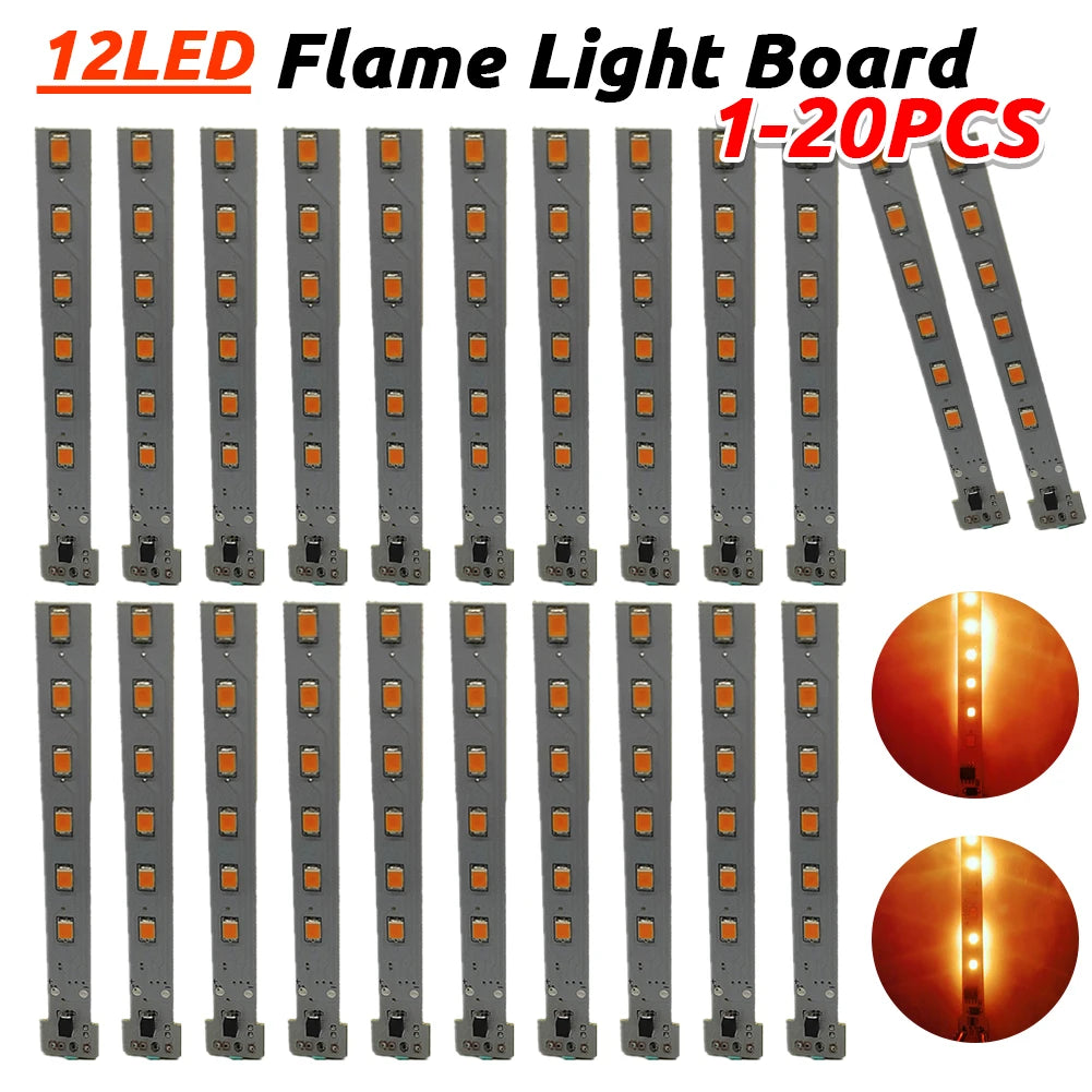 Solar Flame Effect LED Circuit Board – Candle Lamp Controller Solar LED Controller Board Vue