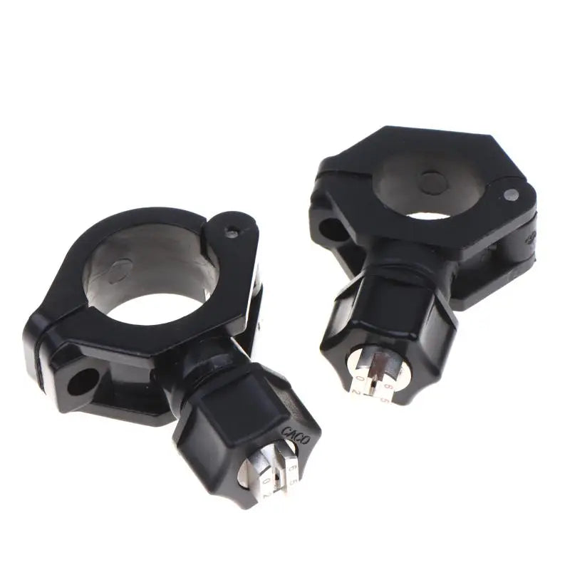 Clip-on Spray Nozzle Eyelet with Plastic Clamp Water Pipe Mount for Greenhouse Garden Plant Misting Irrigation Vue
