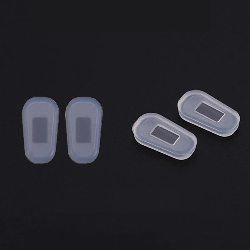 1pair Silicone Non-slip Nose Pads Anti-indentation Glasses Accessories Nose Pads, Nose Decompression Nose Pads Vue