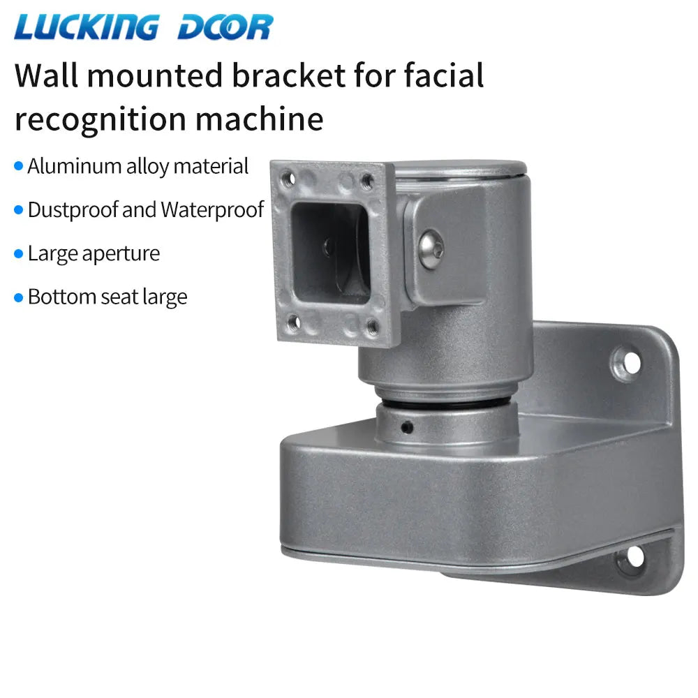 Face Recognition Machine Universal Wall-Mounted Bracket Access Control Holder Stand Multi-Angle Adjustment Aluminum Alloy Base Vue Default Title