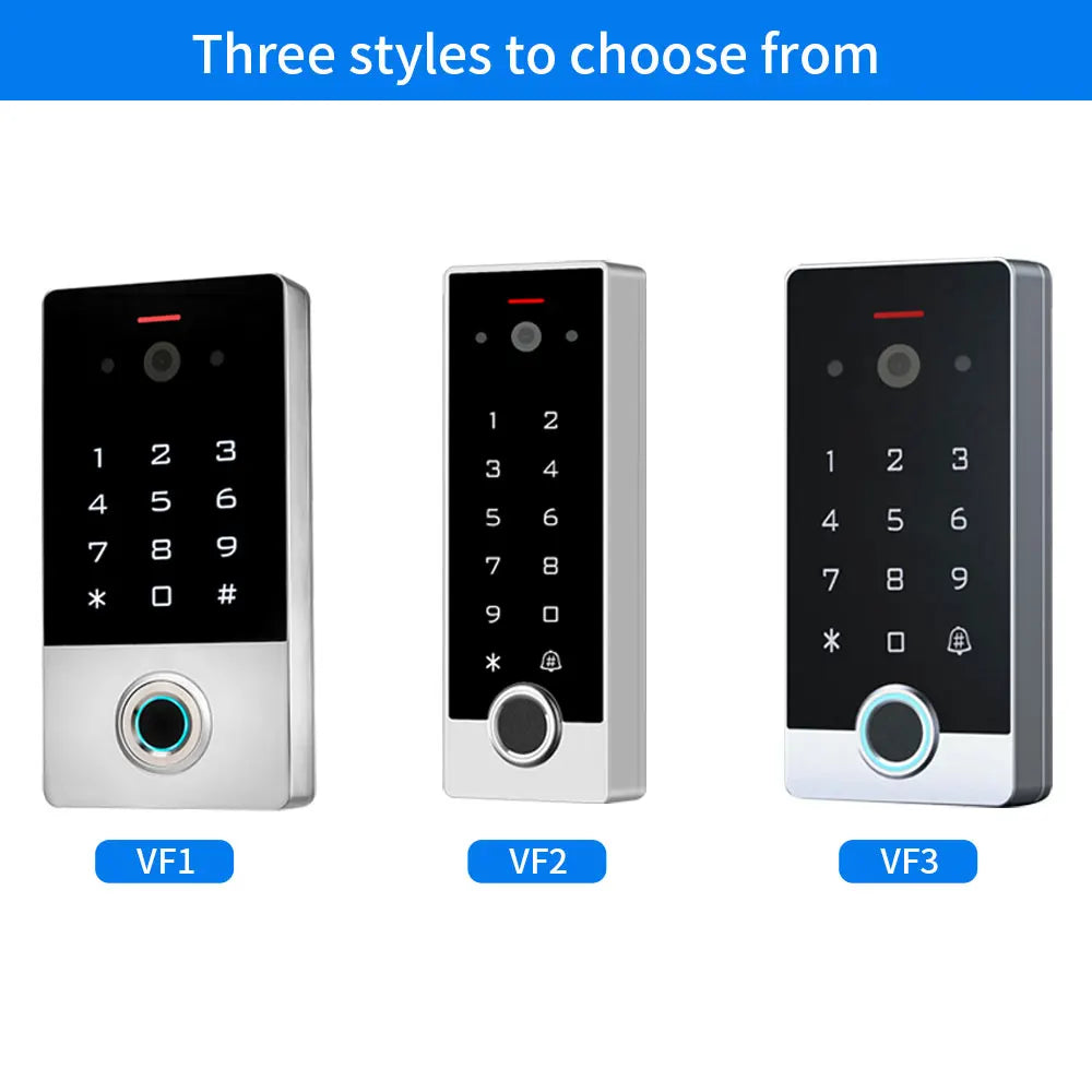 1080P Tuya Video Intercom for Home Access Control System Wifi fingerprint Access Keypad Door Opener and Intercom without monitor Vue