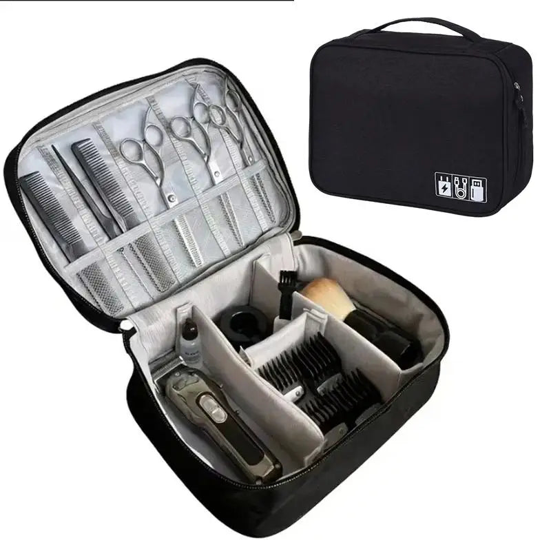1Pcs Barber Hair Clipper Storage Bag Dustproof Oxford Fabric Haircut Tool Organizer Portable Case for Travel Daily Use Vue