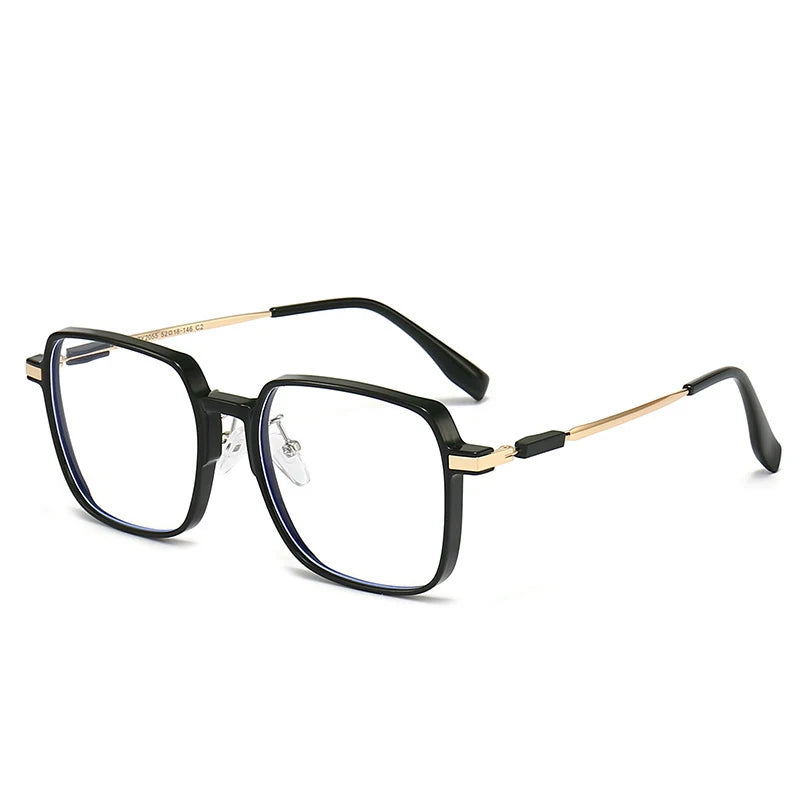 New Men Women Color Changing Eyeglasses Photochromic Glasses Anti Blue Glasses Anti UV Sunglasses Square Clear Frame Eyewear Vue