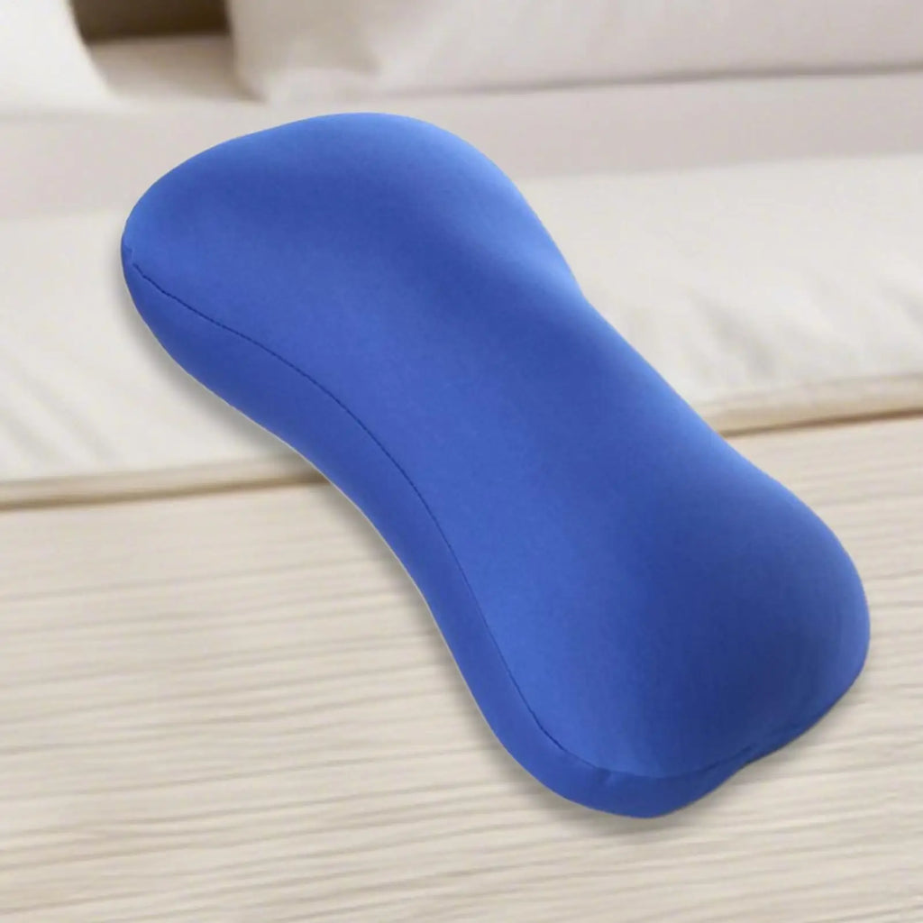 Microbead Neck Pillow Cervical Pillow Portable Support Headrest Cushion for Camping Road Trip Traveling Airplane Car Bed Flight Vue