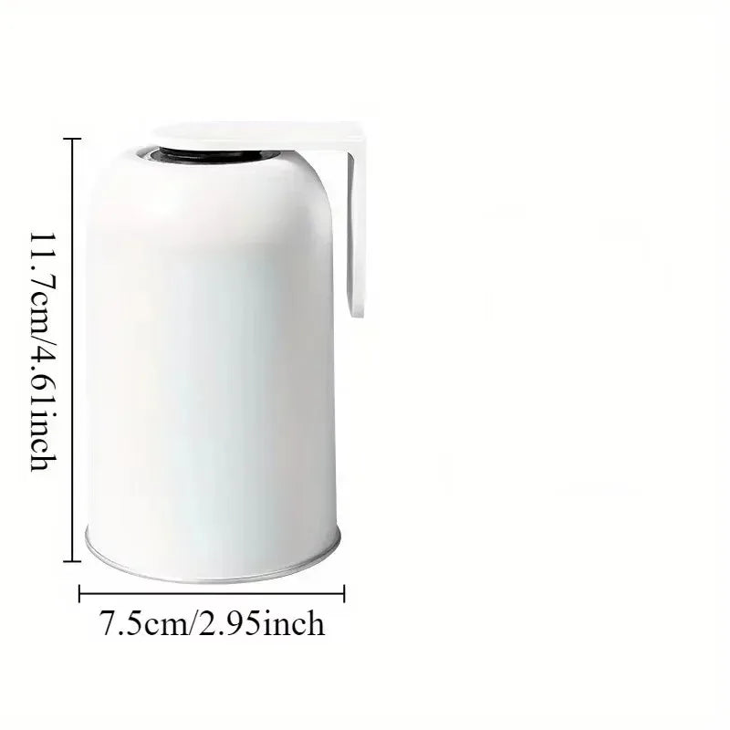 Magnetic Mouthwash Cup 304 Stainless Steel Tooth Brushing Cups Wall Mounted No Punching Household Water Cup Large Capacity양치컵 Vue