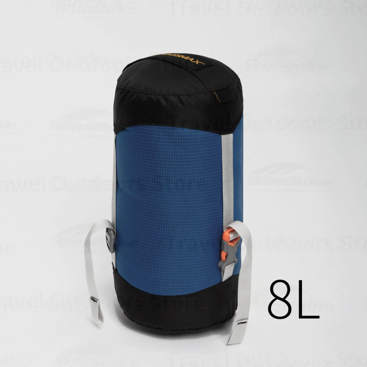 AEGISMAX Compression Stuff Sack | Waterproof Nylon Storage Bag Compression Stuff Sack Vue Blue-8L