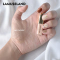 LAMUSELAND Face Concealer & Base 4 Colors Full Coverage Liquid Concealer Scars Dark Circles Acne Suit for All Skin Facial Makeup Vue 01 Ivory