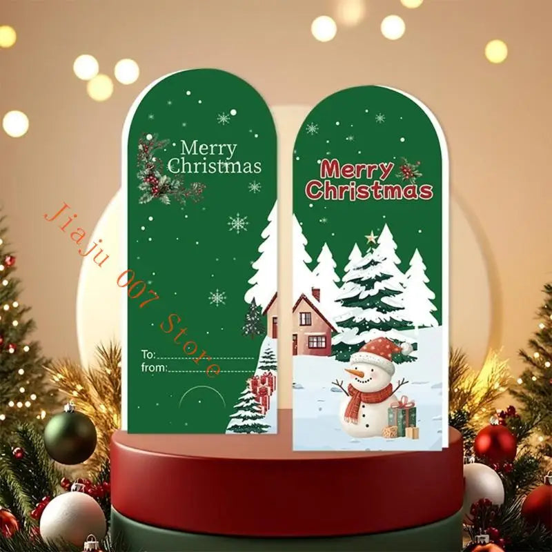 Handmade Christmas Card with Envelope & Stickers | 10 Styles Holiday Greeting Card Vue