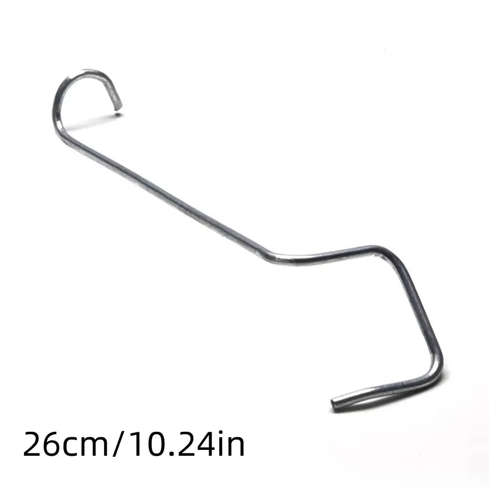 10Pcs Anti-Slip Metal Limb Spreaders High-Strength with Protective Sleeve Fruit Tree Branch Puller Heavy-Duty Plant Support Tool Vue 26cm-10.24in Style A