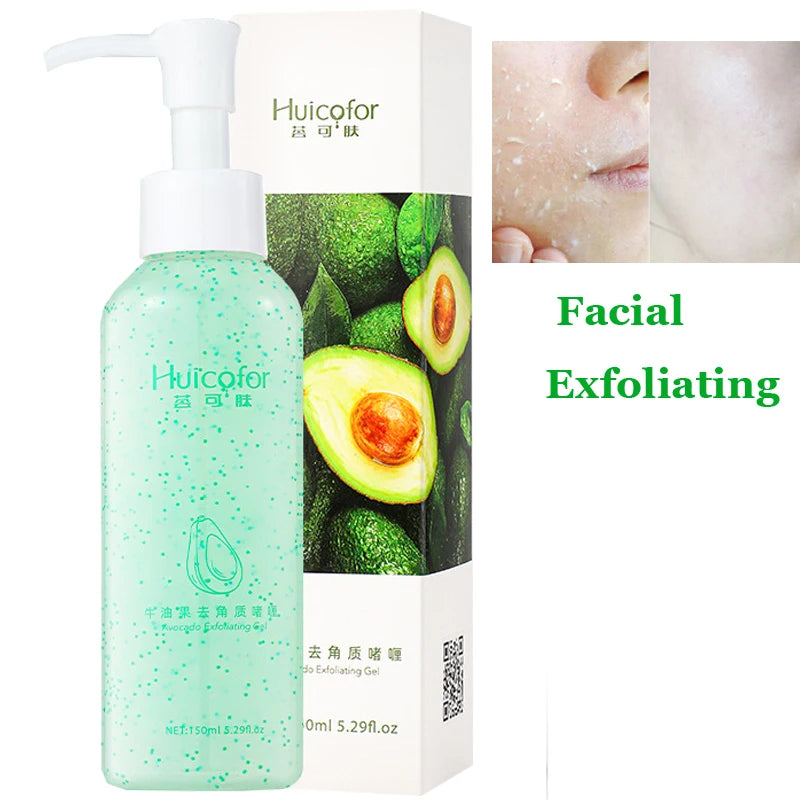 Fruit Acid Peeling Gel 120ml Facial Cleansing Exfoliating Peeling Scrub Deep Clean Acne Blackhead Remove Face Cleanser Vue