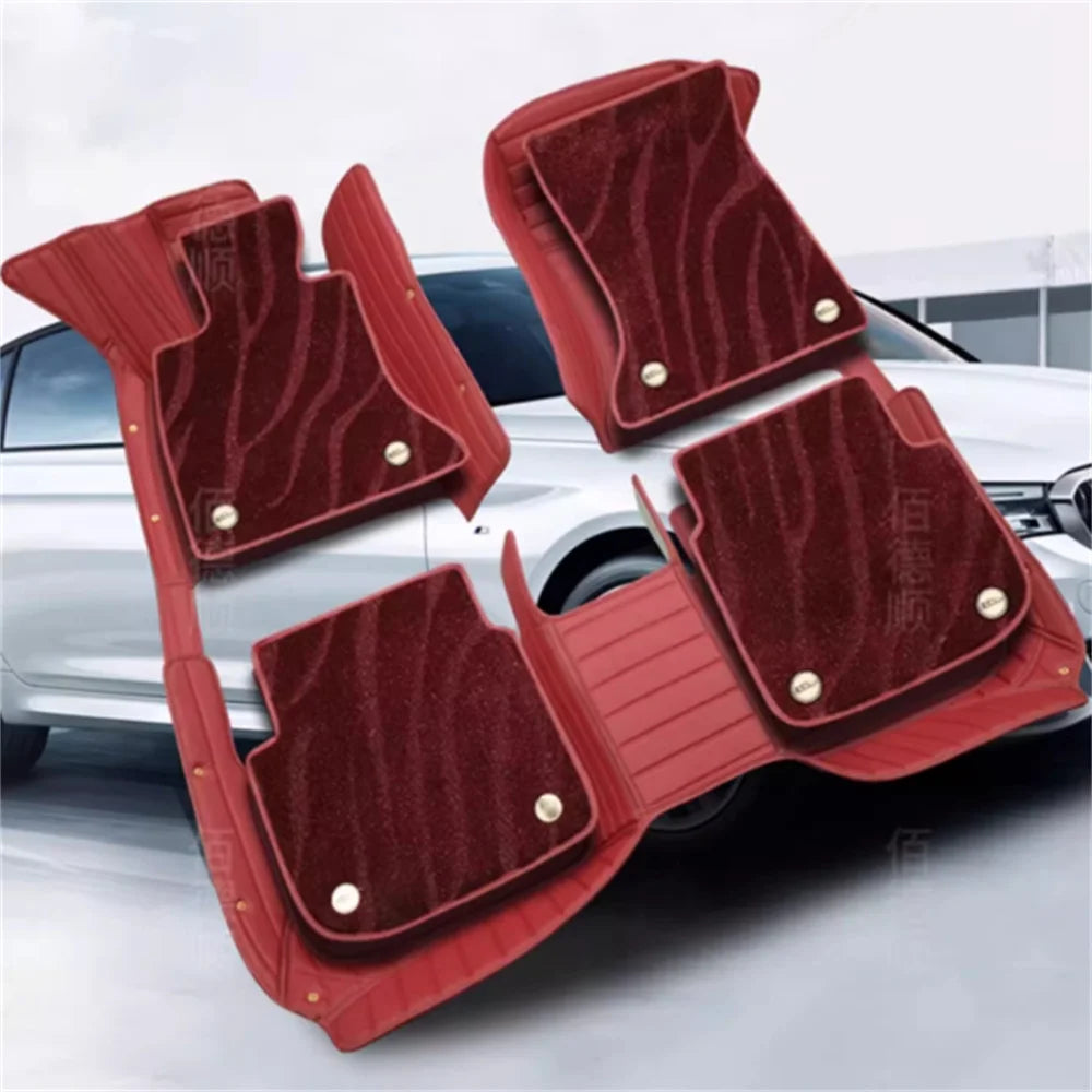 5D Custom PU Leather Floor Mats for Suzuki Swift | All-Weather Custom Car Floor Mats Vue
