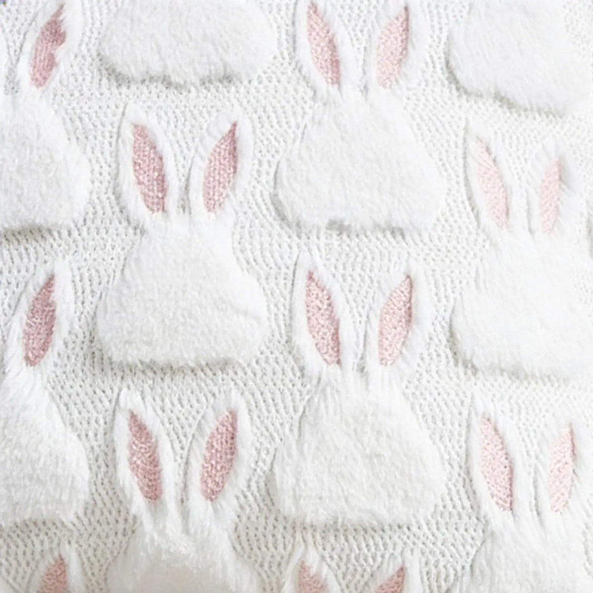 Easter Pillow Covers Cute Rabbit Cushion Wrap 18x18in Embroidered Ears Farmhouse Easter Pillow Covers for Bedroom Home Decor Vue