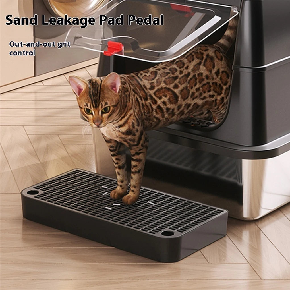 Cat Litter Box Ramp Step Mat – Waterproof Litter Trapping Pad Cat Litter Mat Vue