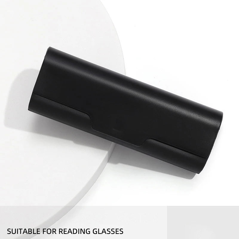 Portable Eyeglasses Case Glasses Case Plastic Hard Sunglasses Case For Glasses Protector Box Eyewear Box Vue Black