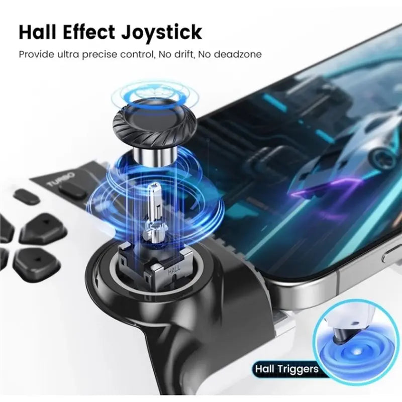 Hot-Gamepad For Switch/Ios/Andriod, 6-Axis Gyro Sensor & Vibration Vue