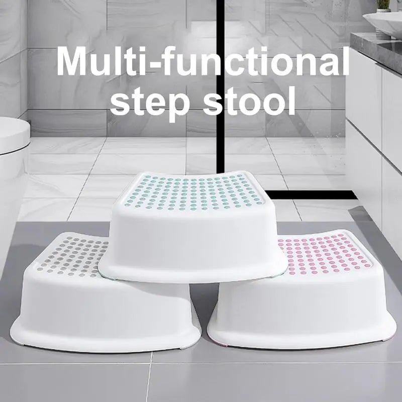 Toilet Potty Step Stool Household Anti-slip Foot Step Squat Potty Toilets Step Woman Seat Bathroom Toilet Foot Stool for Kids Vue