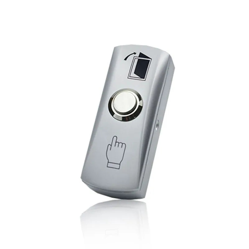 Door Exit Release Button Zinc Alloy Panel GATE Push Switch for Door Access Control System to Open Door Vue