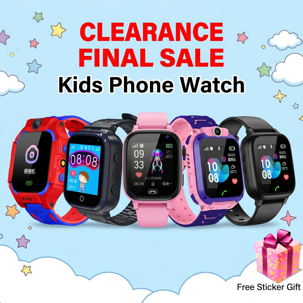 Kids Smart Watch GPS Tracker Location Position SOS Flashlight Phone Call Camera Children Smartwatch Boys Girls Birthday Gifts Vue
