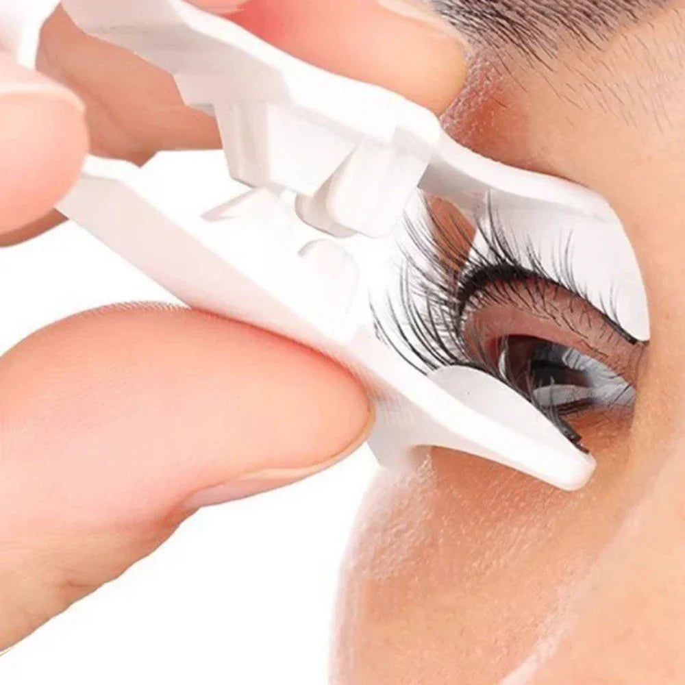 False Eyelash Assist New Quantum Magnetic Eyelash Curler Reusable Eyelashes Applicator Portable Makeup Tools Accessories Vue