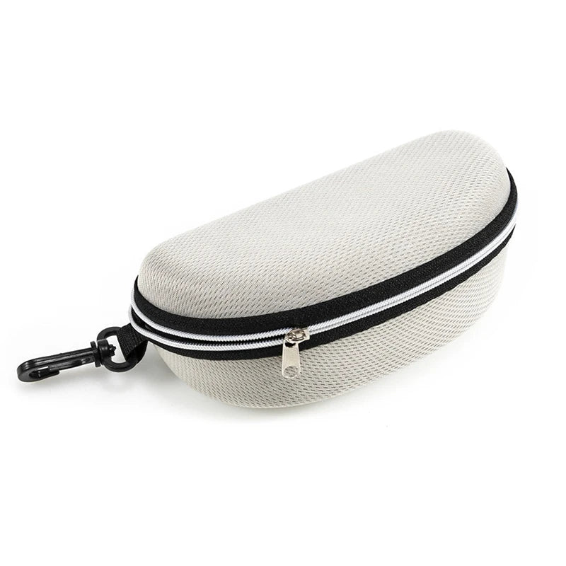 Large Waterproof Eyeglasses Case Zipper Sunglasses Case Travel Eyeglass Cases For Men Women Hard Sunglasses Protector Cases Vue A25