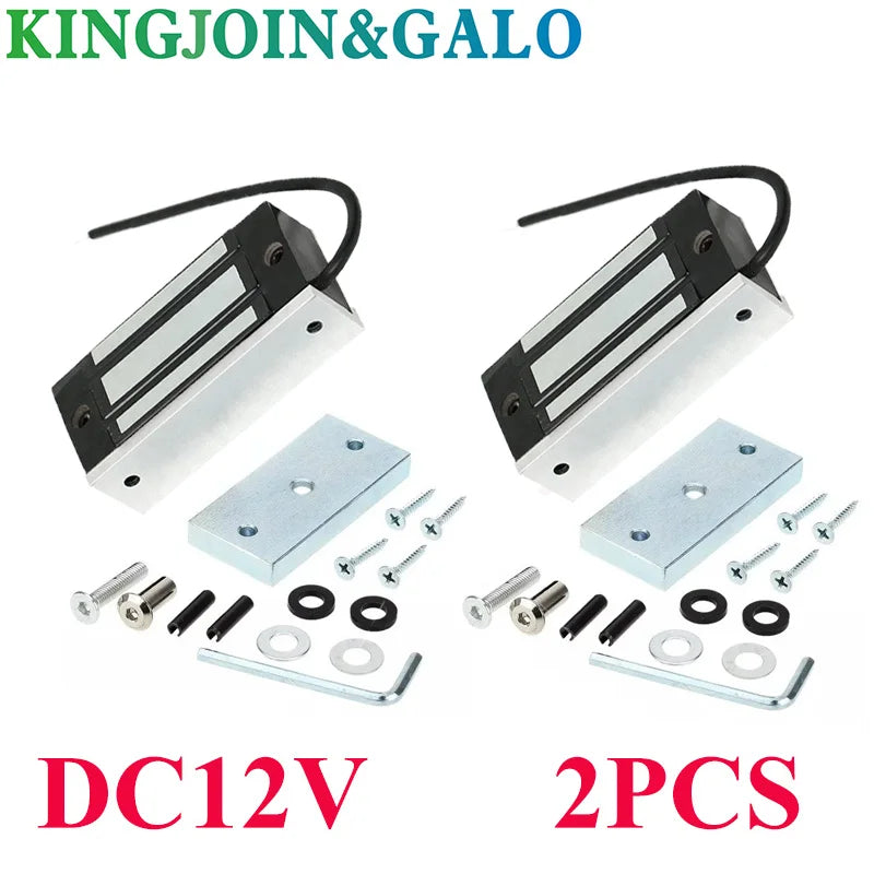 60KG Electronic Magnetic Lock Waterproof Electric Control Lock Normally Closed for apartment access control access Vue