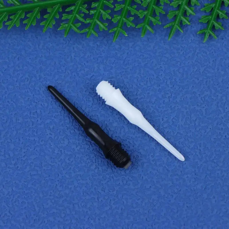Dart Tip Kit 100pcs Soft Plastic Stubby Points Durable Shafts Flights for Recreational Electronic Darts Vue