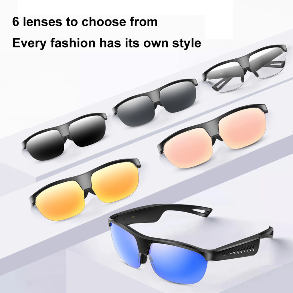 New 800W Camera AI Glasses Men Color-Changing Smart Translation Glasses Photo Video Recording Waterproof Call Smart Sunglasses Vue