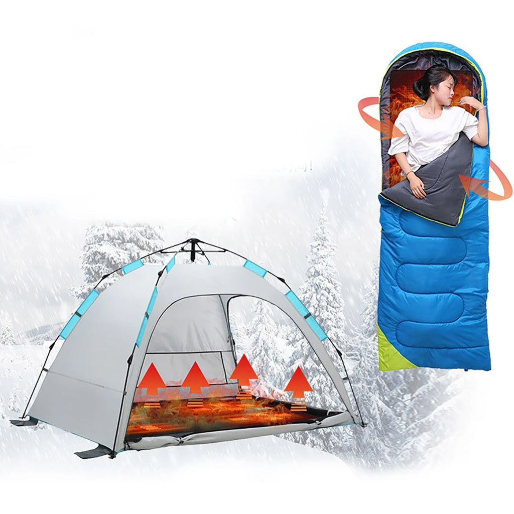 USB Electric Heated Sleeping Pad | 3-Level Camping Mattress Heated Sleeping Pad Vue black