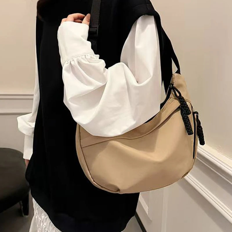 Neutral Shoulder Bag Men Women Suitable Casual Outings Work Use Made