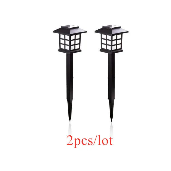 Led Solar Pathway Lights Waterproof Outdoor Solar Lamp for Garden/Landscape/Yard/Patio/Driveway/Walkway Lighting Vue 2pcs warm white